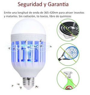 BOMBILLO LED ANTI-MOSQUITOS LUMILED® - atucasastore